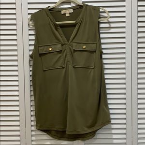 Green Michael Kors top